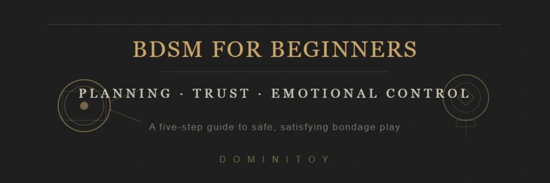 BDSM for Beginners: Planning, Trust & Emotional Control
