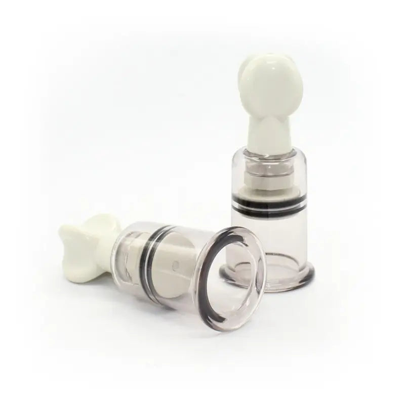 Clear Adjustable Suction Cups Set — Nipple Cupping Kit
