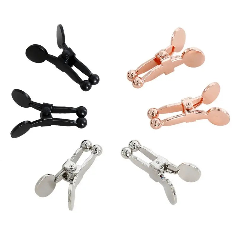 Metal Nipple Clamps — Adjustable BDSM Clit & Nipple Clips