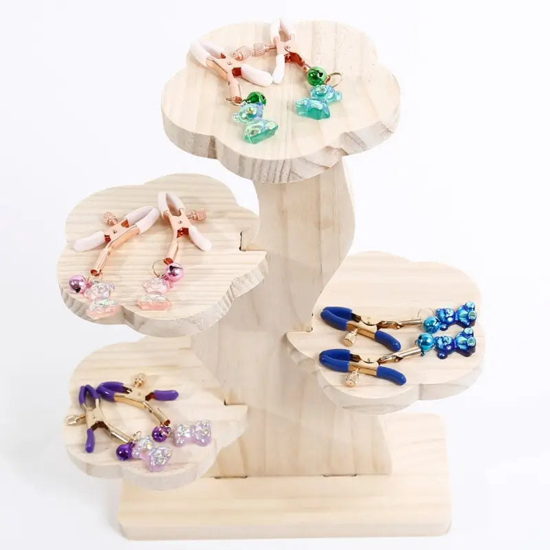 Adjustable Bear Nipple Clamps - Rose Gold BDSM Toys for Couples Sensory Play