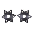 Dominitoy Leather Star Nipple Pasties – Studded Fetish Covers for Tease & Roleplay
