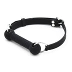 Silicone Bone Gag – Adjustable Dog Bone Bit Gag for BDSM Couples