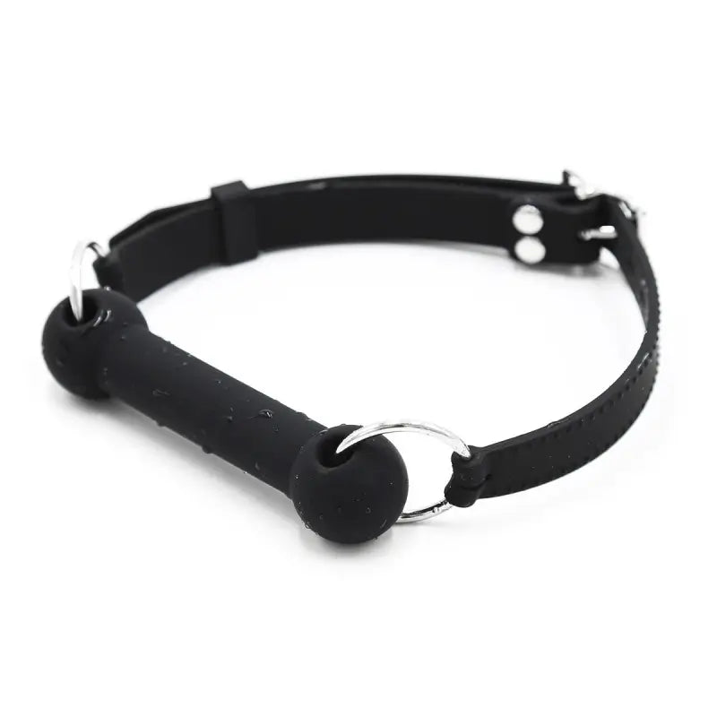Silicone Bone Gag – Adjustable Dog Bone Bit Gag for BDSM Couples