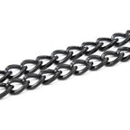 Black Chain Heart Padlock Day Collar – Dominitoy Gothic Lock Choker