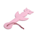 Pink Cat Leather Paddle