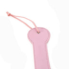 Pink Cat Leather Paddle