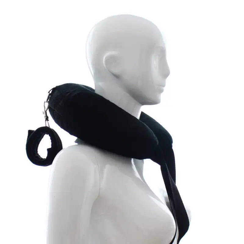 Plush Hogtie Kit — Adjustable Wrist & Ankle Cuffs with Neck Pillow Restraint