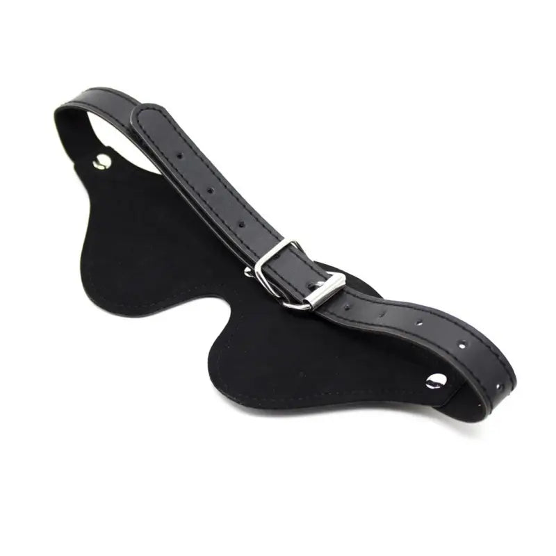 Adjustable PU Leather Blindfold