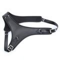 One-Shoulder Leather Harness with Padded Shoulder
