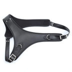 One-Shoulder Leather Harness with Padded Shoulder