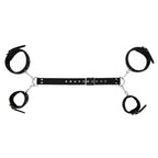 PU Leather Adjustable Arm & Wrist Cuffs — Padded Bondage Restraints Set