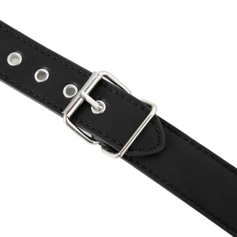 PU Leather Adjustable Arm & Wrist Cuffs — Padded Bondage Restraints Set