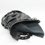 Leather Bdsm Hood – Detachable Gag Slave Mask
