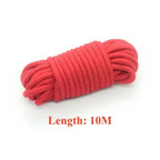Red BDSM Kit – 6‑Piece Bondage Set with 10M Rope for Couples & Beginners