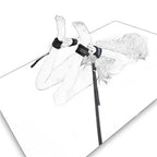 Under-Bed Restraint Set — Soft Plush Wrist & Ankle Cuffs with Belt