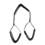 Adjustable Leather Leg Spreader Restraints - Premium BDSM Thigh Cuffs for Couples