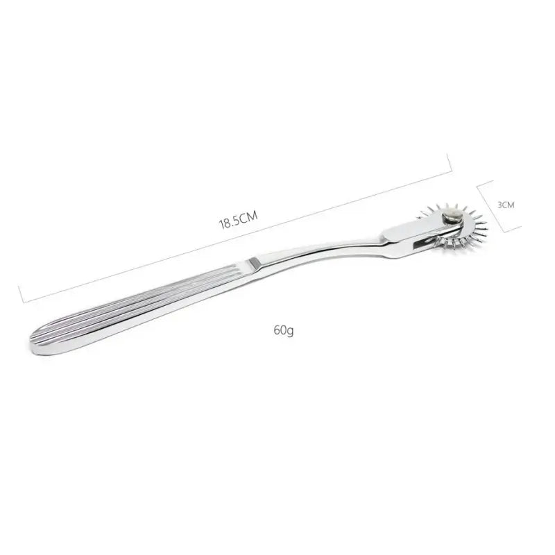 Wartenberg Wheel – 22-Spike Stainless Steel BDSM Pinwheel