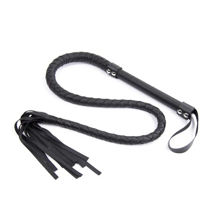 BDSM Leather Whip - Adult Toy for Couples 1.2M