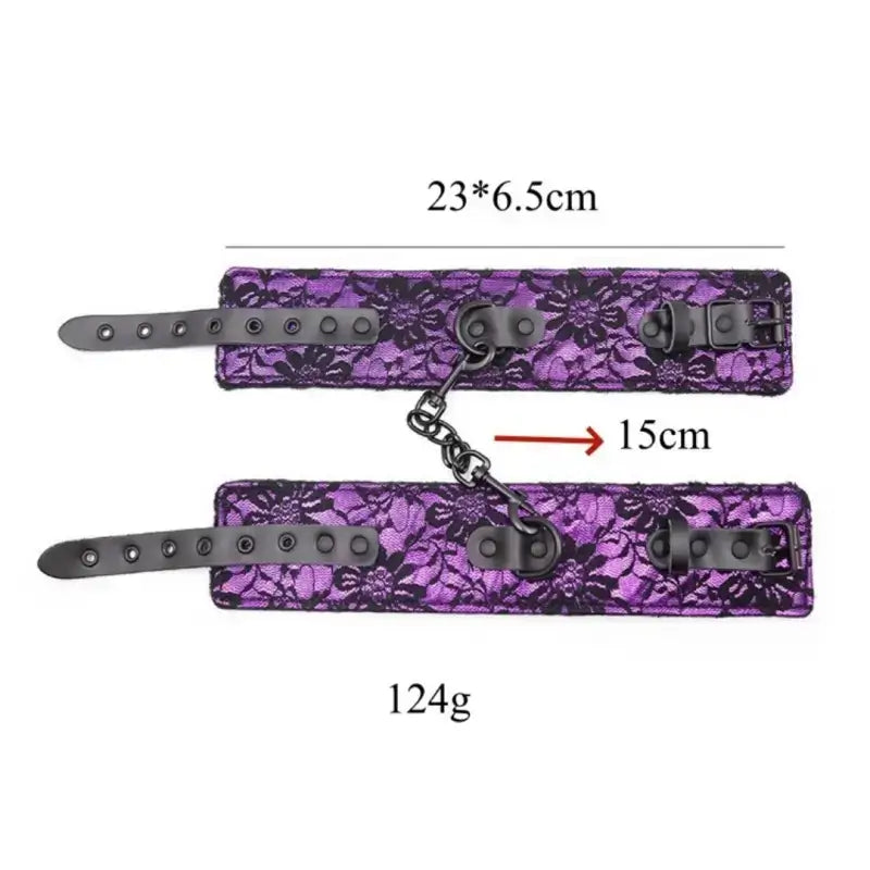 Lace BDSM Restraint Set – Luxury Bondage Kit for Couples