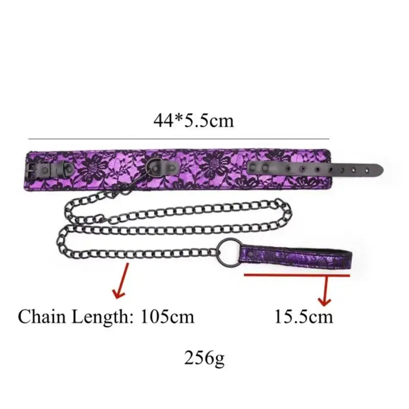 Lace BDSM Restraint Set – Luxury Bondage Kit for Couples