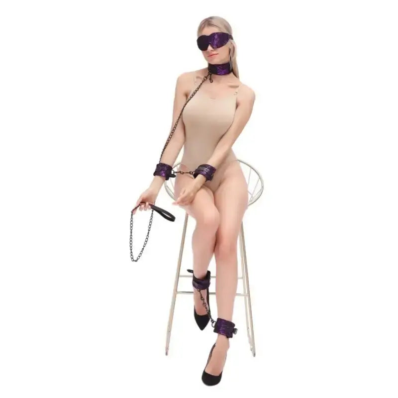 Lace BDSM Restraint Set – Luxury Bondage Kit for Couples