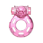 Vibrating cock ring featuring a playful lion design, ideal for couples seeking enhanced pleasure.