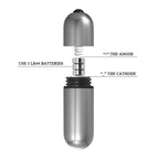 Silver Bullet Vibrator - Powerful Mini Vibe (Battery included)