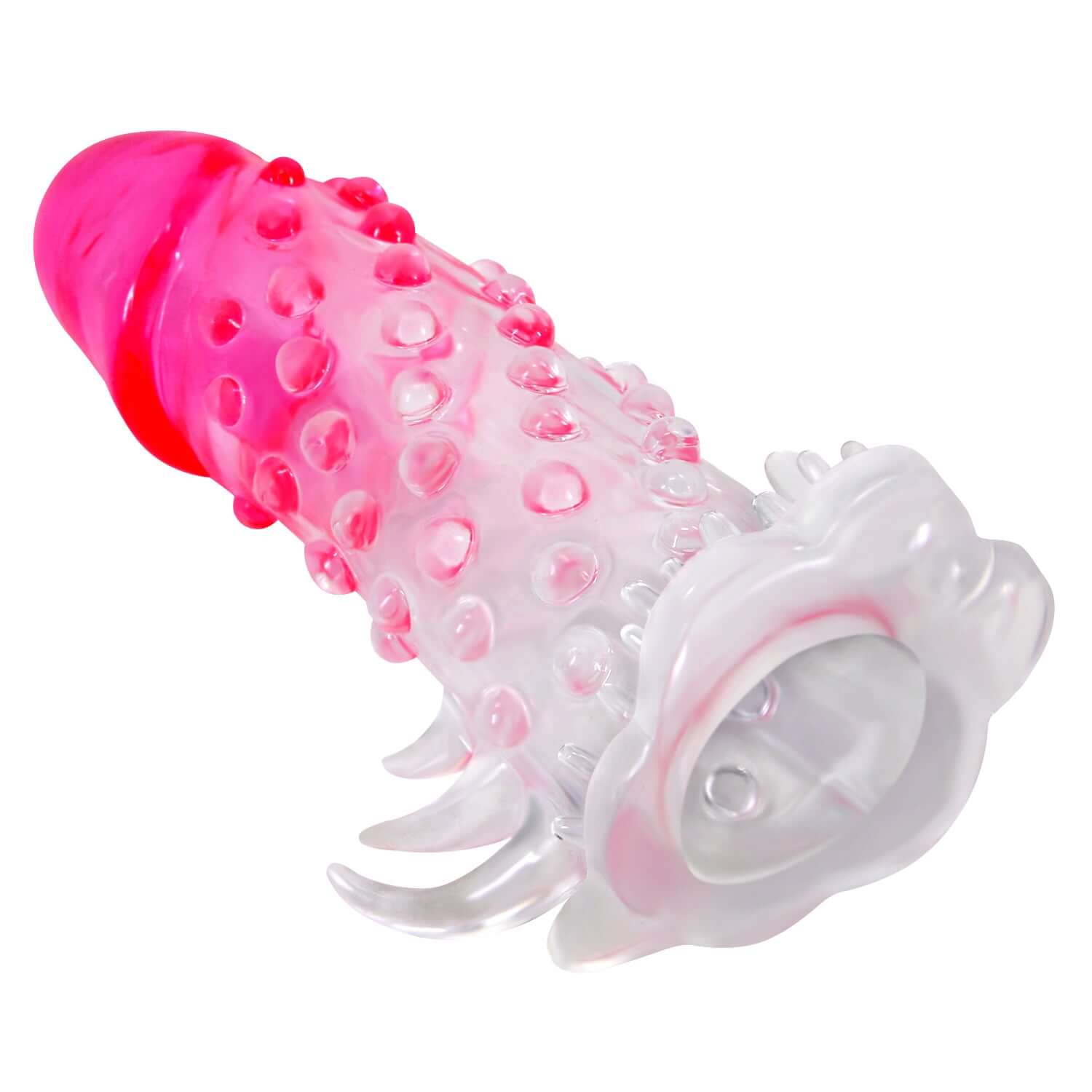 Penis Sleeve — Ribbed TPR Extension, Adds Girth & Discreet Shipping