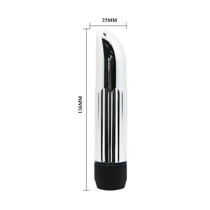 Chrome Bullet Vibrator - Multi-Speed Pleasure