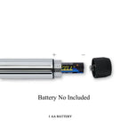 Chrome Bullet Vibrator - Multi-Speed Pleasure