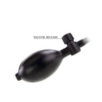 Inflatable TPR Dildo — Suction Base, Hand Pump, Waterproof