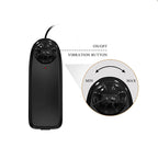 Remote Control Realistic Curved Vibrating Dildo with Suction Base