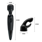 Multi‑Speed Wand Massager — TPR Head