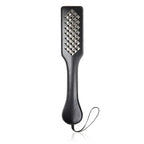 Paleta de cuero con tachuelas - Juguete BDSM de doble cara con tachuelas piramidales