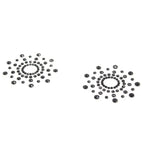 Clear Rhinestone Nipple Pasties - Crystal Nipple Covers