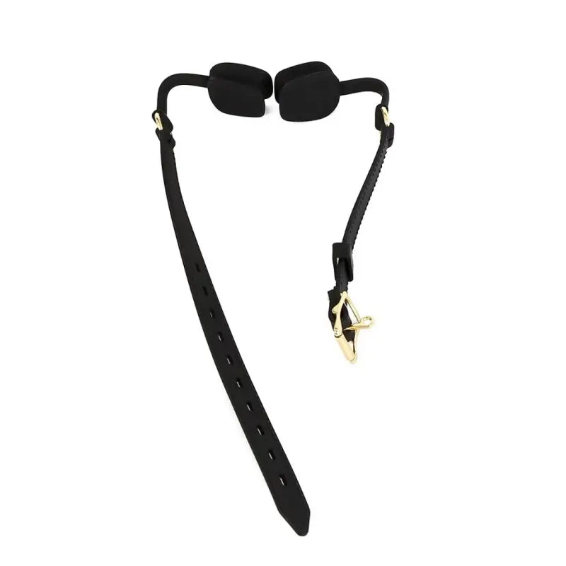 Silicone Open-Mouth Gag — Adjustable Tongue Spreader for BDSM Roleplay