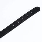 Leather BDSM Collar with Bell - Adjustable Bondage Restraint