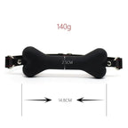 Bone Gag for Puppy Play - Adjustable BDSM Mouth Gag