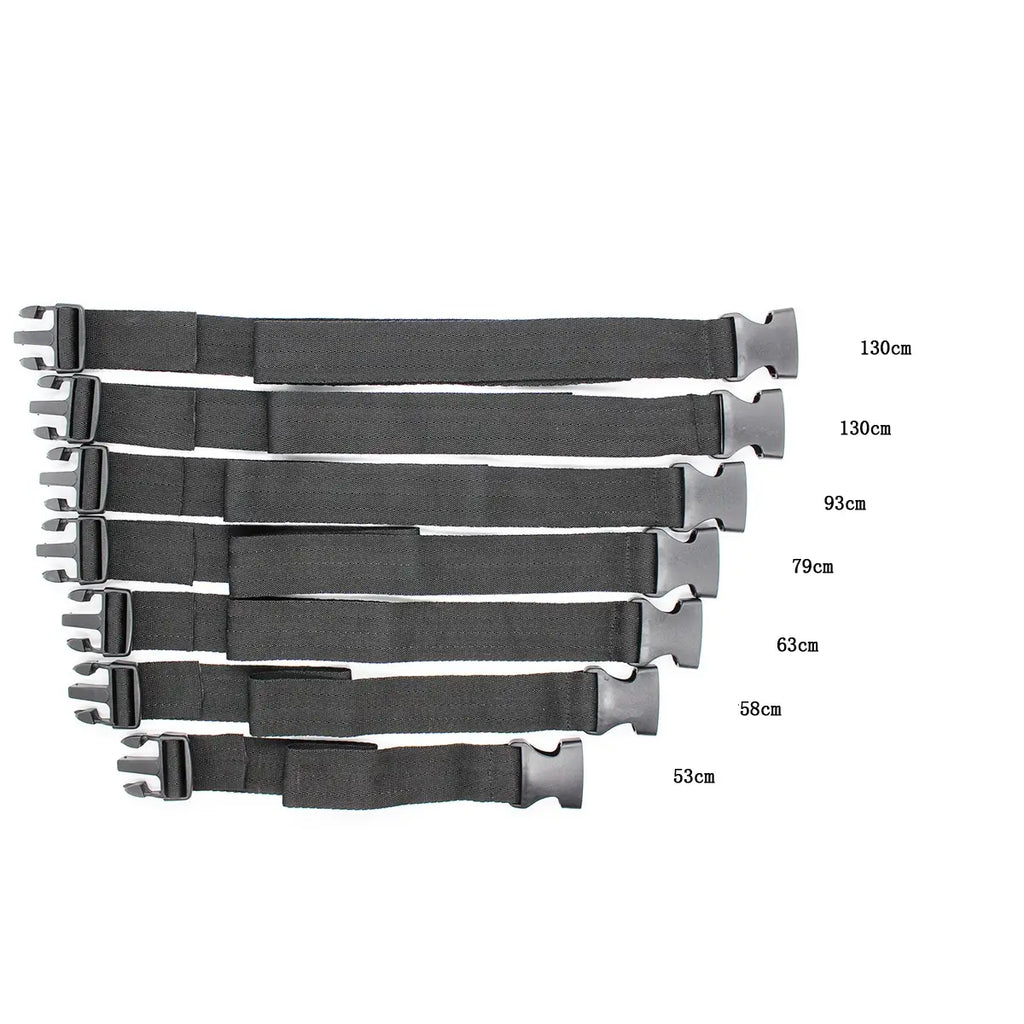 Bondage Straps 7-Piece Adjustable for Full Body Restraint Play