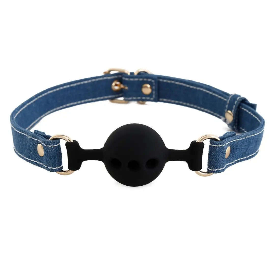 Denim Blue 6-Piece BDSM Kit