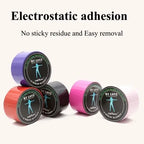 Bondage Tape — Electrostatic, Non‑Adhesive, Hair‑Safe