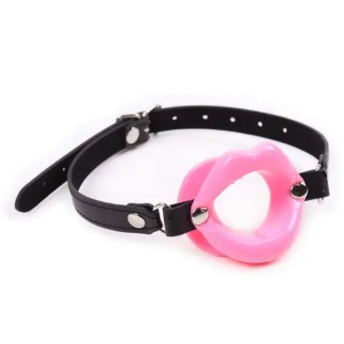 Silicone Lips Open-Mouth Gag