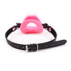 Silicone Lips Open-Mouth Gag