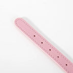 Leather BDSM Collar with Bell - Adjustable Bondage Restraint