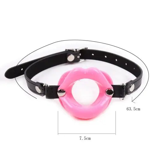 Silicone Lips Open-Mouth Gag