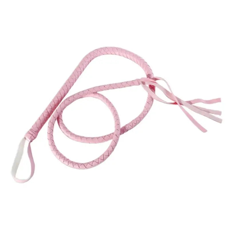 Premium Braided Leather Whip for Adult BDSM & Couples Play