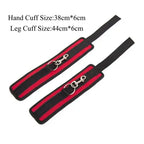 Under Bed 4‑Point Restraint Kit, Soft Padded Cuffs & Blindfold