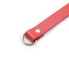 Day Collar with Heart Lock – PU Leather Choker
