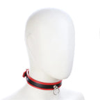 BDSM Collar: Adjustable Leather Restraint