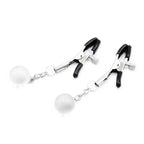 Crystal Glass Bead Nipple Clamps